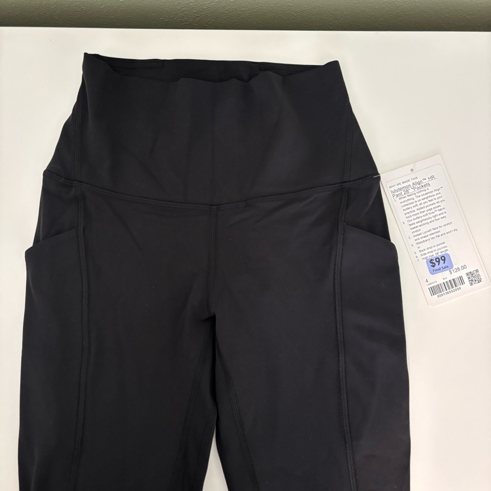 Lululemon Athletica Black Align HR Pants